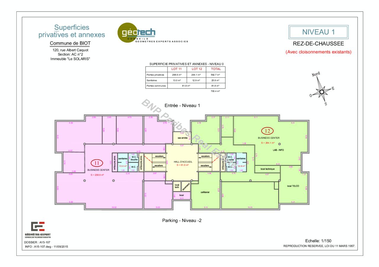 Bureau Biot 2105m² Location bureau Biot Alpes-Maritimes OLBUR2115387 19